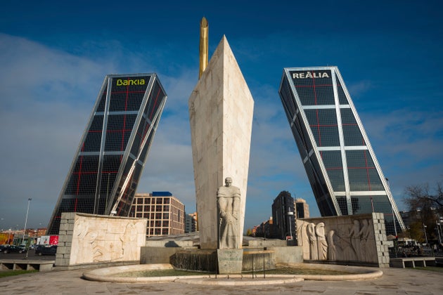 Torres Kio de Madrid.