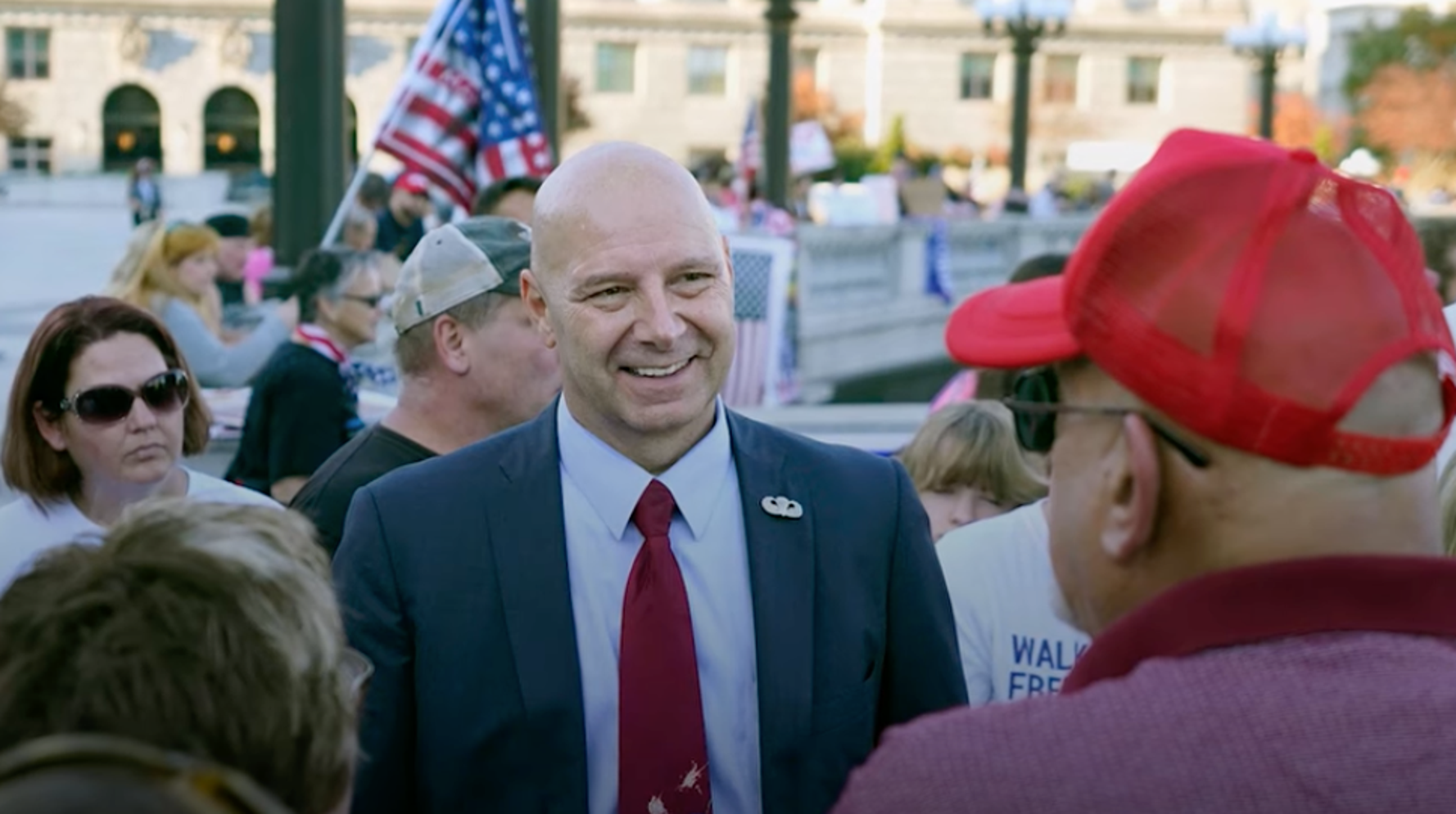 Videos Contradict State Lawmaker's Claim He Left Capitol While It Was 'Still Peaceful' - Videos Contradict State Lawmaker's Claim He Left Capitol While It Was 'Still Peaceful'
