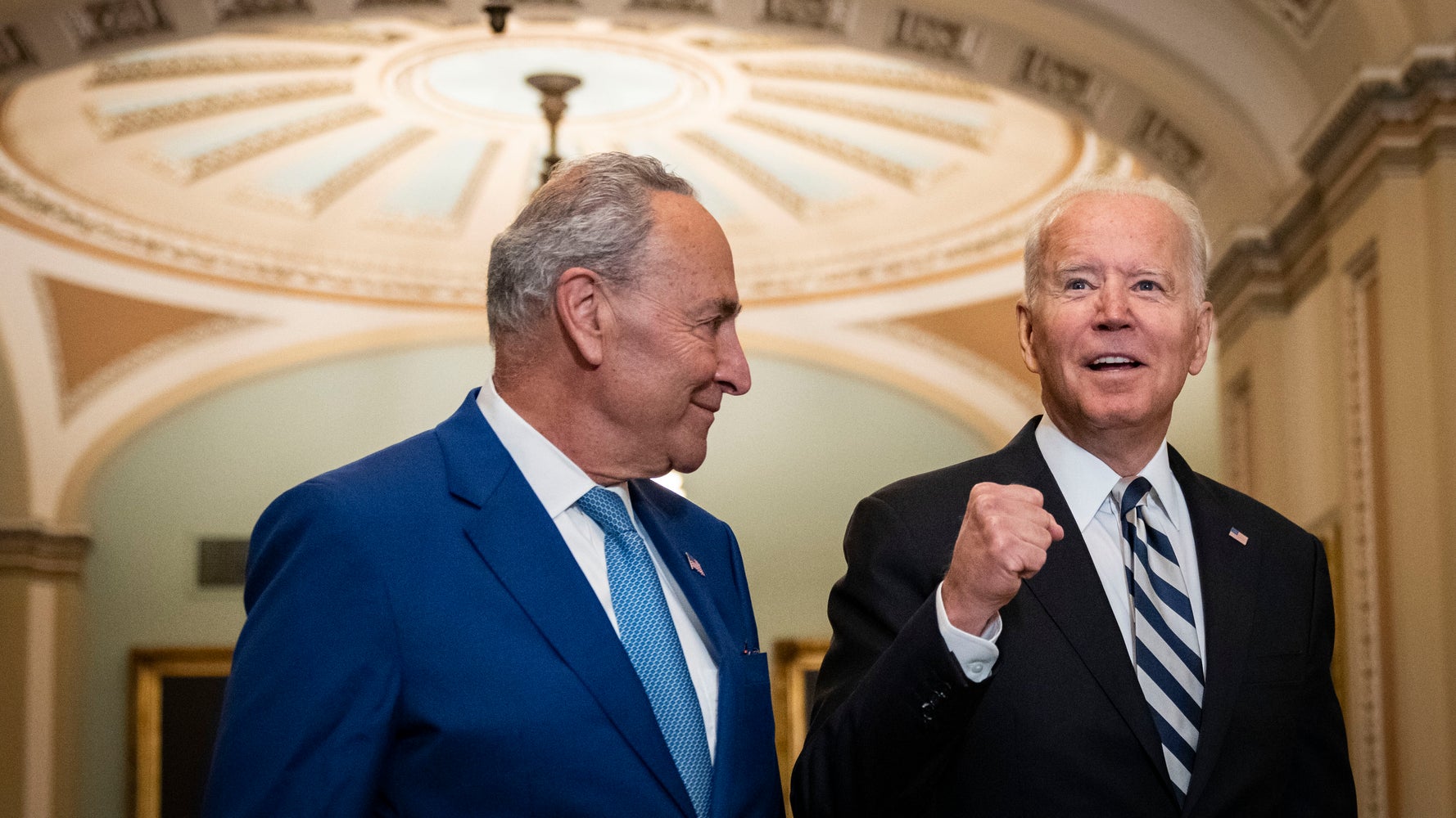Biden Meets Dems At Capitol To Firm Up Support For Reconciliation Package - newspostwall Biden Meets Dems At Capitol To Firm Up Support For Reconciliation Package