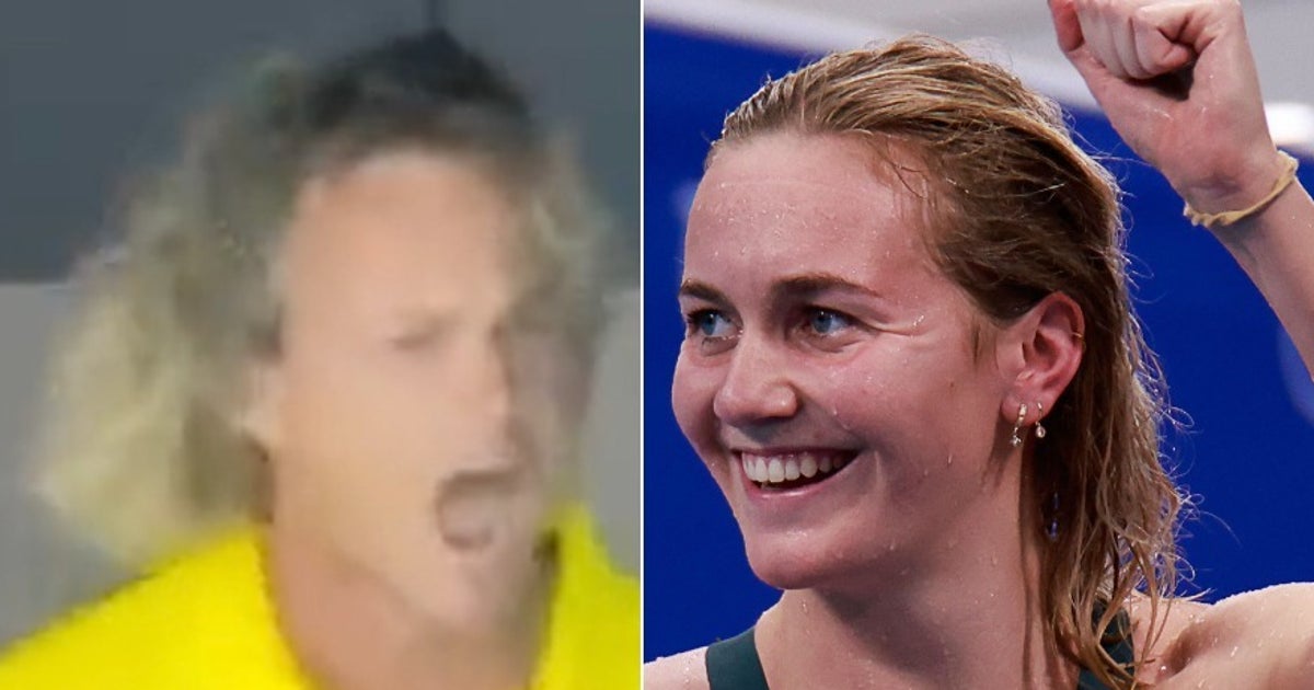 Australian Gold Medal Winner's Coach Has The Best Reaction To Her Stellar Swim 1 Australian Gold Medal Winner's Coach Has The Best Reaction To Her Stellar Swim