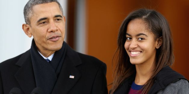 First Daughter Malia Obama Spotted On The Set Of 'Girls'