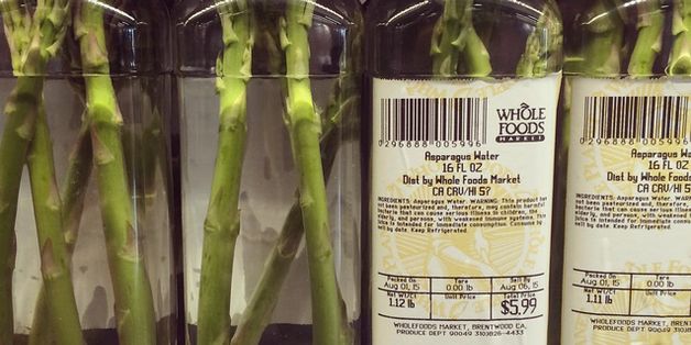 Whole Foods Selling Asparagus Water