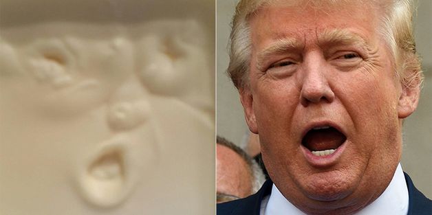 Woman Sees Donald Trump In Her Vegan Butter