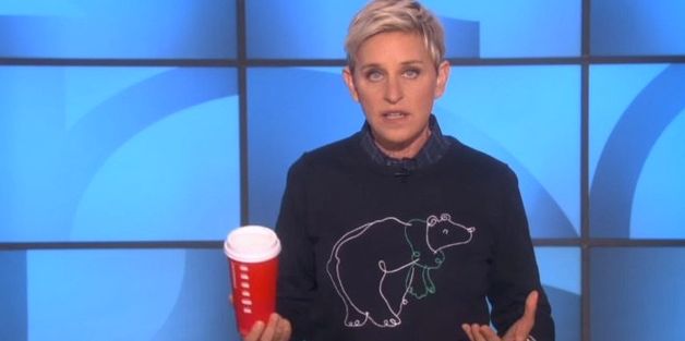 Ellen Has The Best Response To Starbucks' Cup Controversy