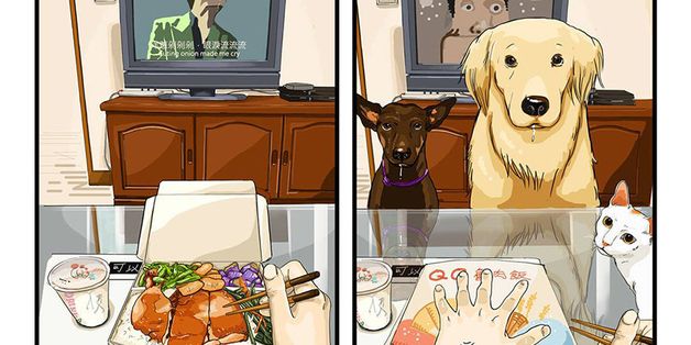 What Life Is Like Before And After You Get A Dog, In 9 Comics
