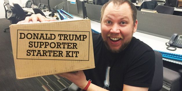 My 'Trump Supporter Starter Kit' Finally Came In The Mail!