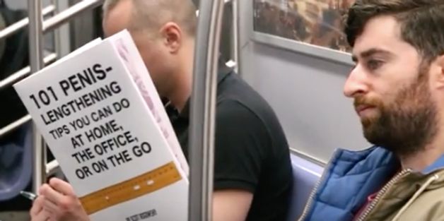 Outrageously Awkward Book Titles Raise Commuters' Eyebrows