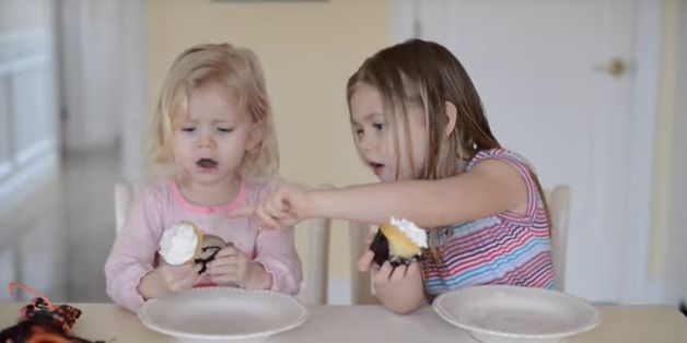 Little Girls Have Adorable Reaction To Baby's Gender Reveal