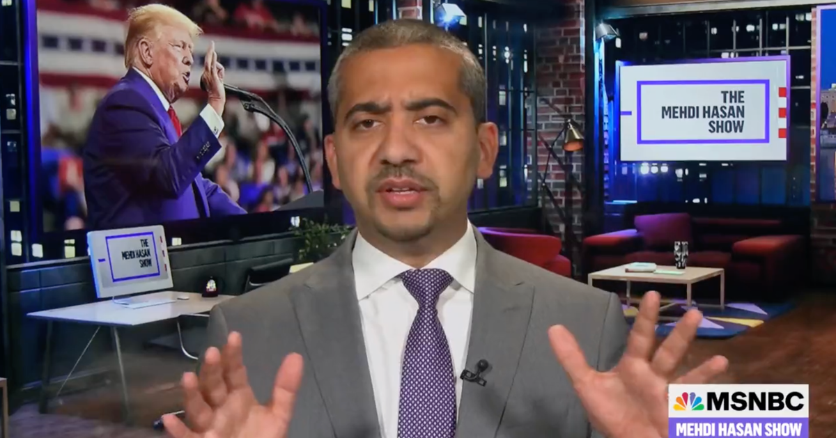 MSNBC’s Mehdi Hasan Says What The ‘Rest Of The World’ Is Thinking About Trump MSNBC’s Mehdi Hasan Says What The ‘Rest Of The World’ Is Thinking About Trump