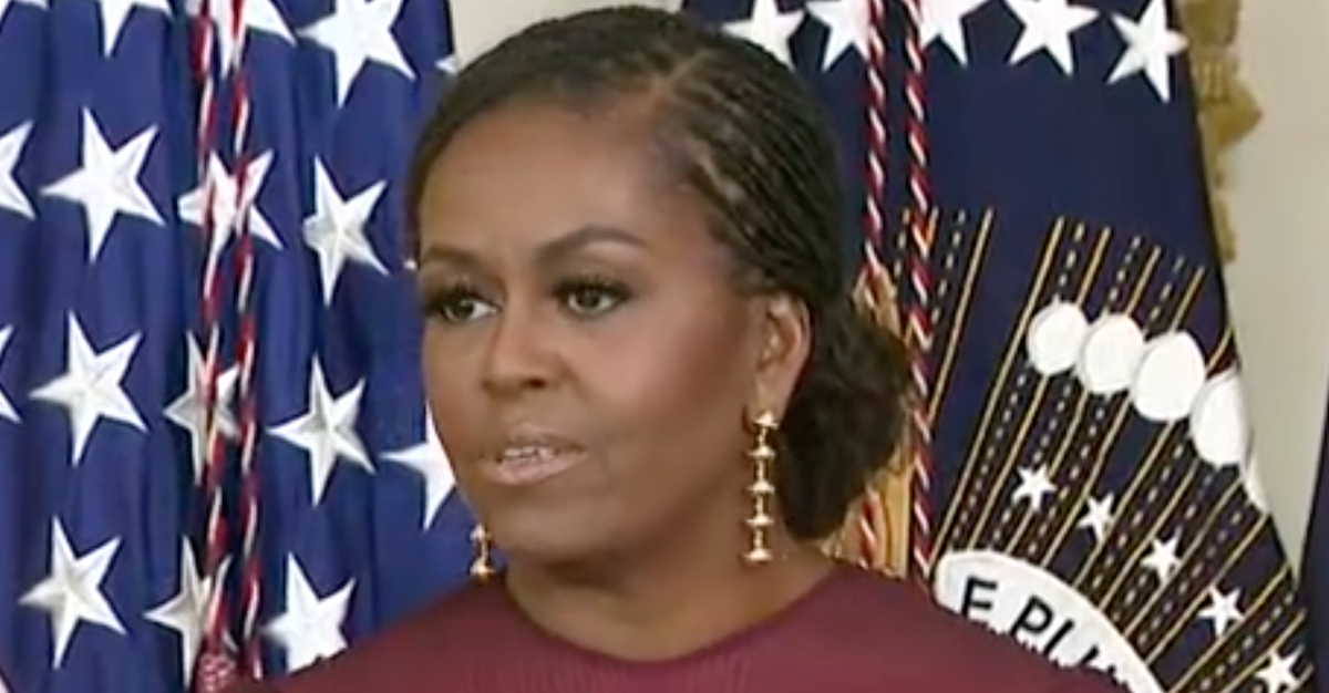 Michelle Obama Appears To Throw Shade At Trump: ‘Once Our Time’s Up, We Move On’ Michelle Obama Appears To Throw Shade At Trump: ‘Once Our Time’s Up, We Move On’