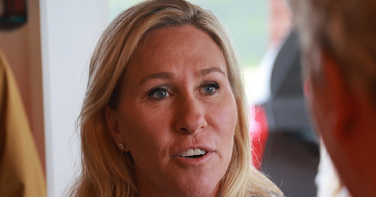 Marjorie Taylor Greene Ripped For Ludicrous Defense Of Alex Jones Marjorie Taylor Greene Ripped For Ludicrous Defense Of Alex Jones