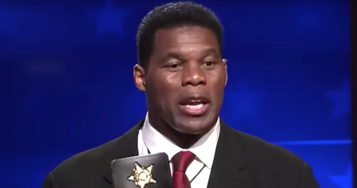 Herschel Walker Insists The Prop He Produced Is A ‘Legit’ Police Badge Herschel Walker Insists The Prop He Produced Is A ‘Legit’ Police Badge