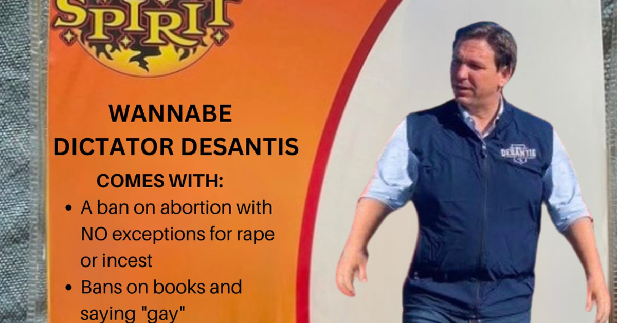 Florida Rival Charlie Crist Pitches ‘Dictator’ Costume That Resembles Gov. Ron DeSantis Florida Rival Charlie Crist Pitches ‘Dictator’ Costume That Resembles Gov. Ron DeSantis