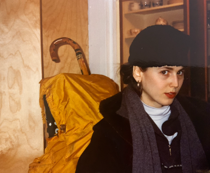 "Traveling from sublet to sublet in 1990," the author writes.