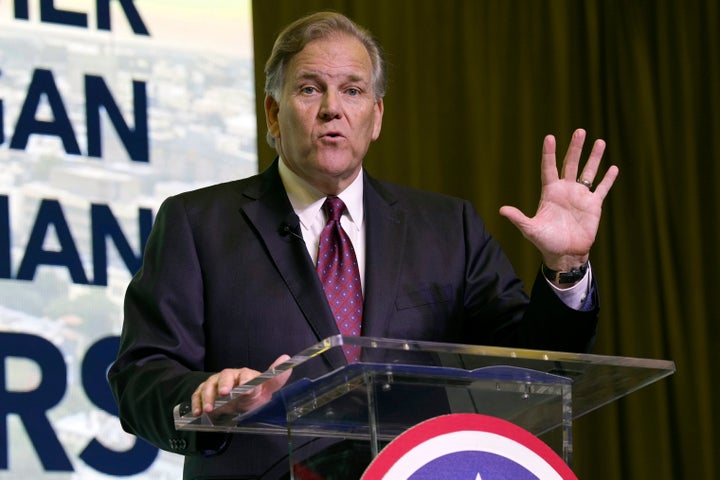 Mike Rogers last week became the first major Republican to mount a U.S. Senate campaign in Michigan.