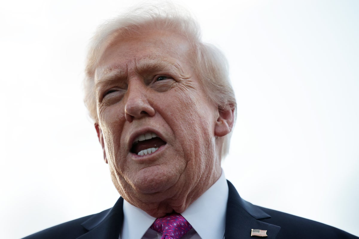 President Trump Departs Washington For Weekend In Florida