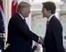 Justin Trudeau Resists Donald Trump's Alpha Male Handshake