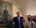 Donald Trump Surprises A Bunch Of Kids At White House As Hillary Clinton Portrait Looms Large