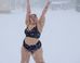 Blogger Braves Storm Stella Blizzard In Bikini To Spread Body-Positive Message
