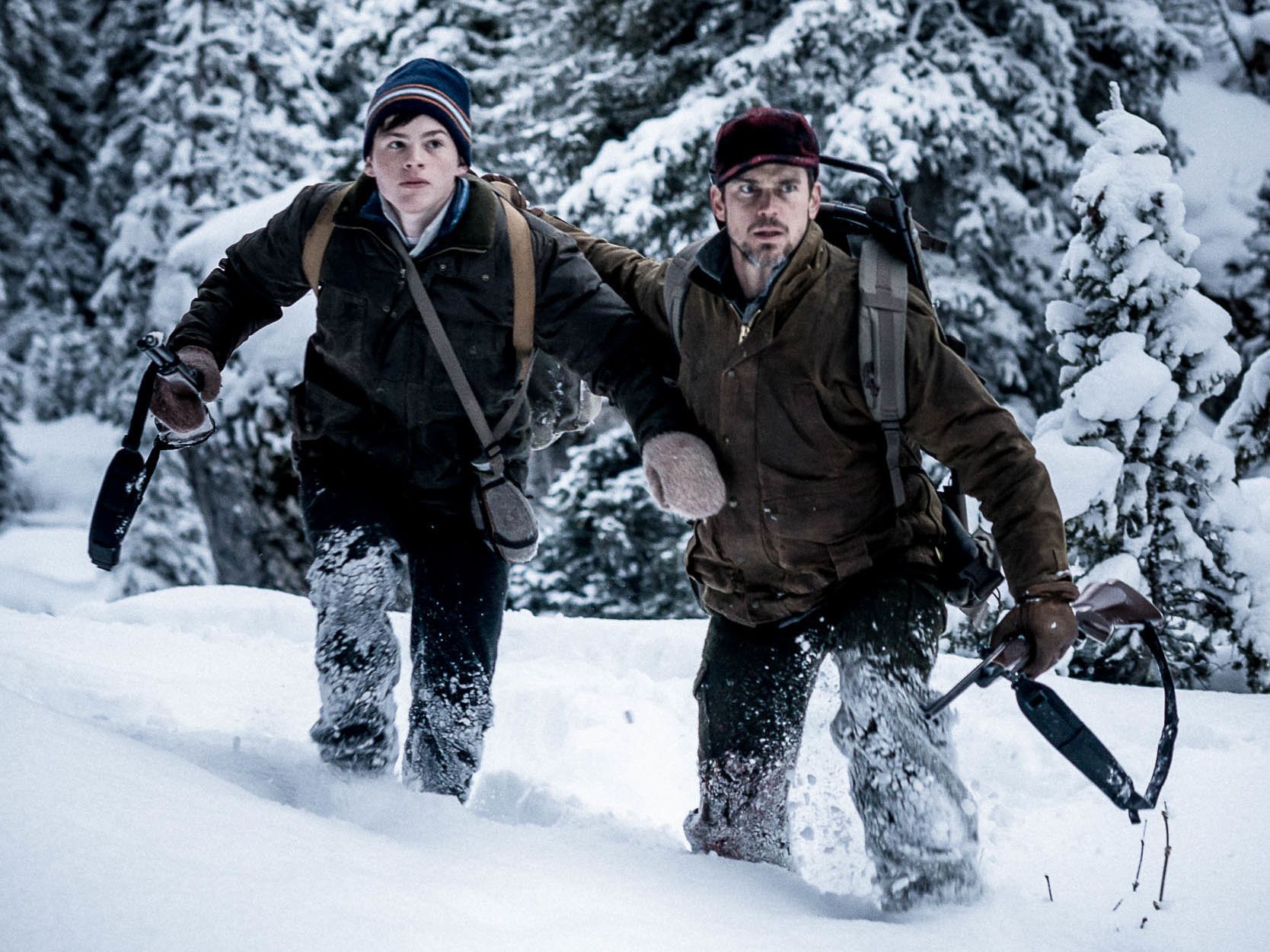 "Walking Out" doesn't sound like your typical Sundance fare, which is all the more enticing. A semi-estranged father-son duo (Matt Bomer and Josh Wiggins) find themselves battling the elements -- and a vicious grizzly bear -- on a hunting trip.