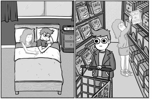 This Comic Perfectly Captures What Life Is Like After A Breakup The