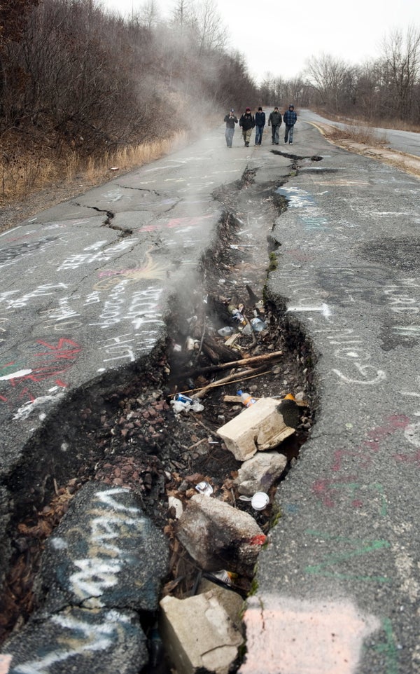 This Abandoned Pennsylvania Town Has Been On Fire For 53 Years HuffPost