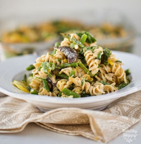 recipe asparagus US  pasta creamy Edition: vegan