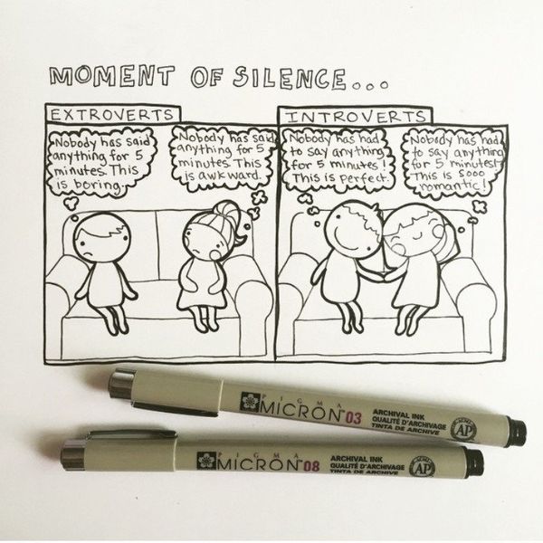 12 Illustrations That Are All Too Real For Introverts HuffPost