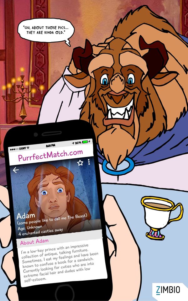 This Is What It Would Look Like If Disney Characters Used Dating Apps 5939ed7d2200003d00c6d1cc