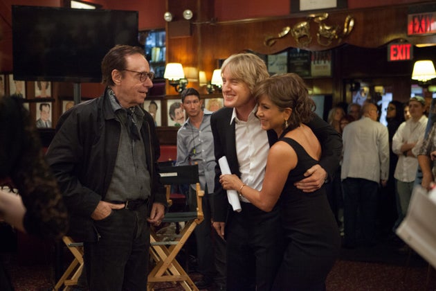 Peter Bogdanovich directs Owen Wilson and Jennifer Aniston in a scene Peter Bogdanovich Wallpapers Peter Bogdanovich directs Owen Wilson and Jennifer Aniston in a scene