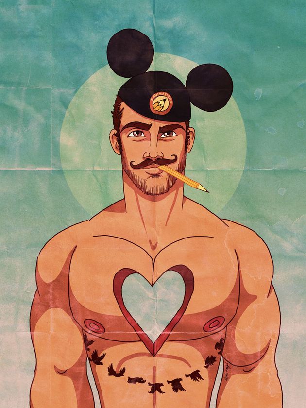 Mickey Mouse Just Got One Hot Gay Makeover The Huffington Post 0038