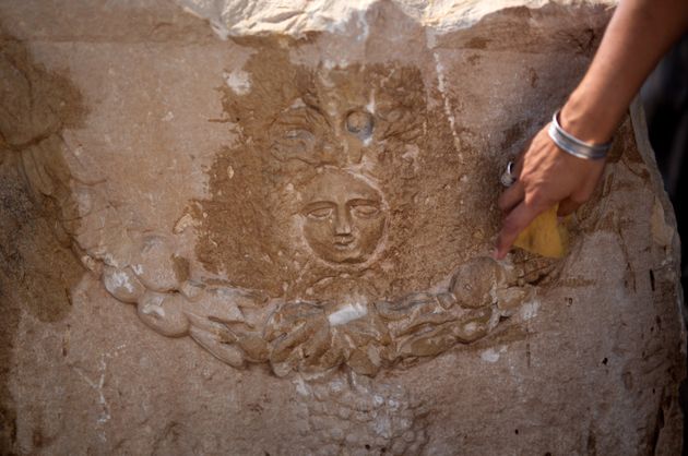 Israel Reveals Beautiful 1800 Year Old Sarcophagus The Huffington Post