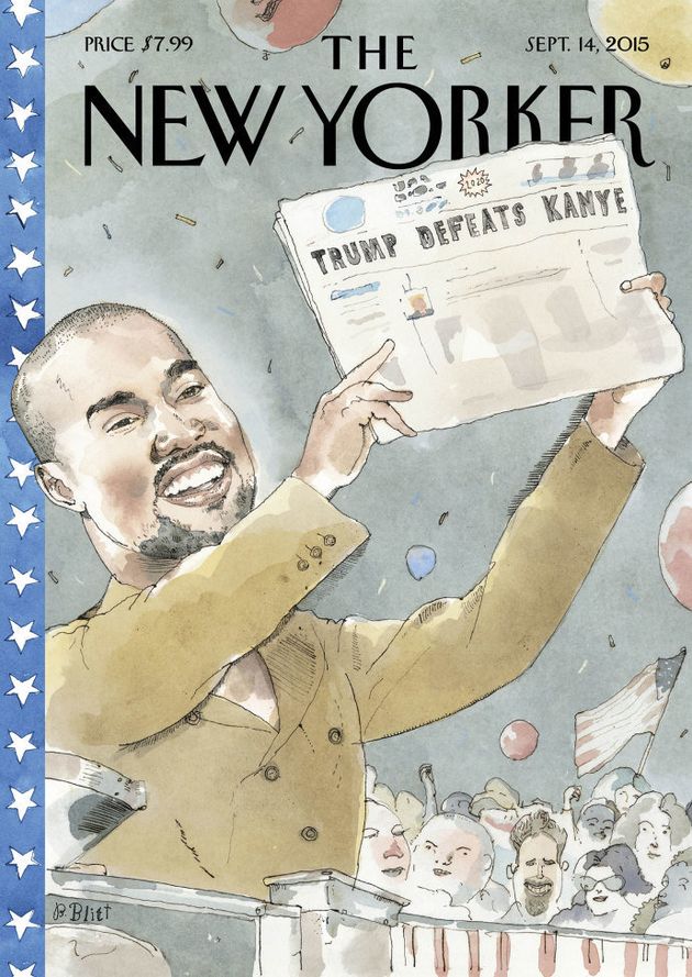 Kanye Wins 2020 Presidential Election On Latest New Yorker Cover
