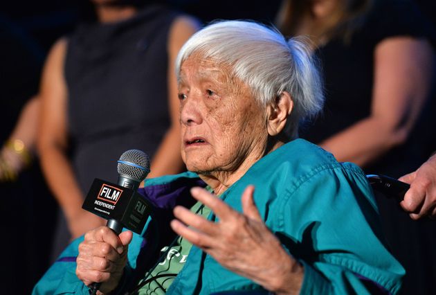 <span class='image-component__caption' itemprop="caption">Activist and author Grace Lee Boggs has died at the age 100.</span>