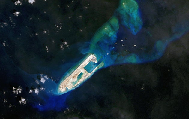 <span class='image-component__caption' itemprop="caption">Since 2013, China has accelerated the creation of new artificial islands -- activities seen as an attempt to change the territorial status quo by changing the geography.</span>