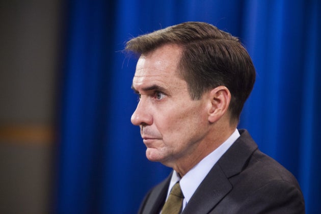 <span class='image-component__caption' itemprop="caption">"The whole point of freedom of navigation in international waters is that it's international waters," State Department spokesman John Kirby said Monday. "You don't need to consult with anybody."</span>