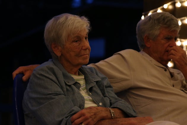 <span class='image-component__caption' itemprop="caption">Trudy Albom and Bob Germinder at BBYO's "Shabbat to Remember" in July 2015.</span>