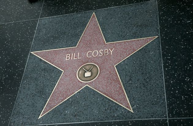 Bill Cosby's star on the Hollywood Walk of Fame on December 5, 2014 in Los Angeles, California.