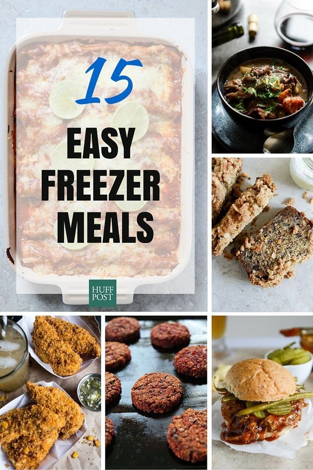 15 Easy Freezer Meals To Make Now Before Winter Gets Too Bleak | The