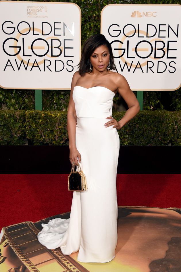 Taraji P Hensons Golden Globes Dress Is Sexy Without Overdoing It