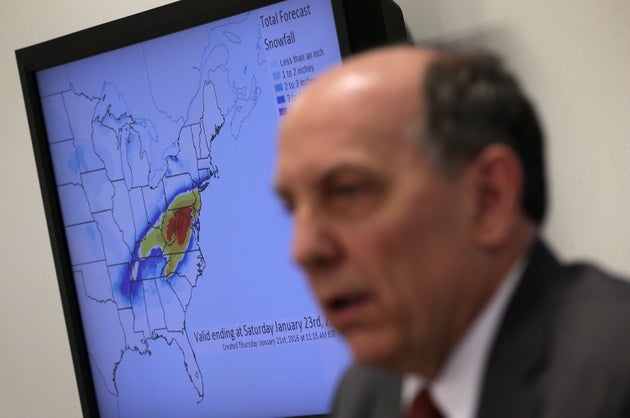 NOAA Warns People To Take Snow Storm Threat Very Seriously