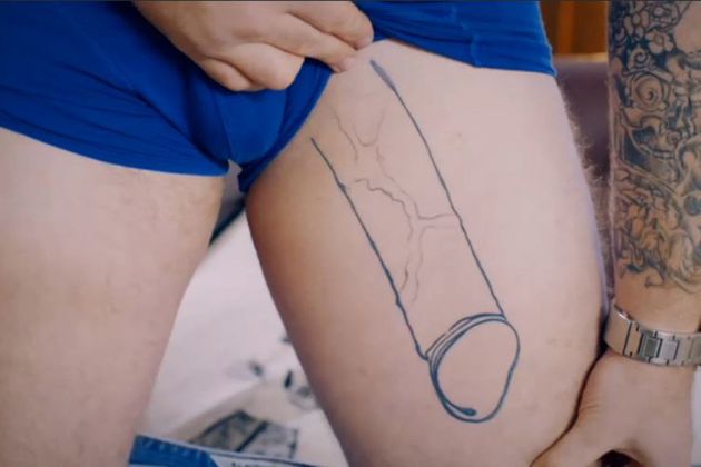 Tattoo On Penis 48