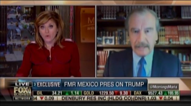 Ex-Mexican President Vicente Fox: Donald Trump 'Reminds Me Of Hitler'