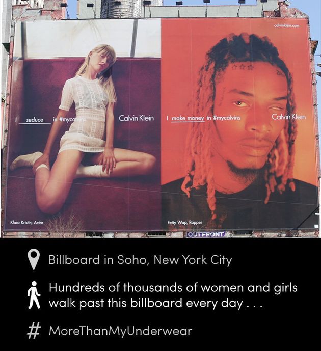 How One Woman Stood Up To A Sexist Calvin Klein Billboard The 1610