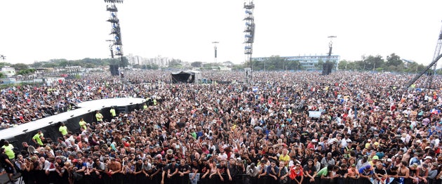 PHOTO:  Dave J Hogan via Getty Images Castro’s revolutionary government came to see counterculture bands like the Stones and the Beatles as dangerously subversive and prohibited their music on TV and radio. 
