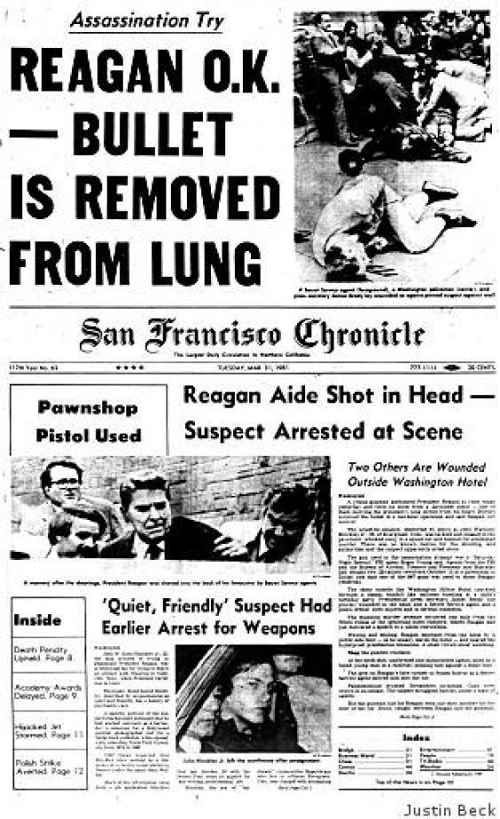 How The Media Covered Ronald Reagan's Attempted Assassination 35 Years ...