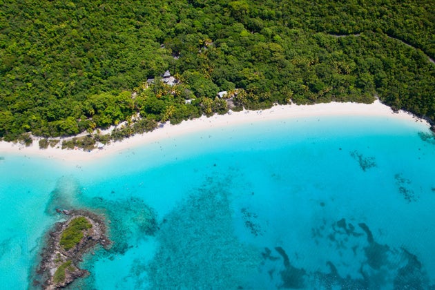 Trunk Bay Has Got To Be America's Most Secret Beach Paradise