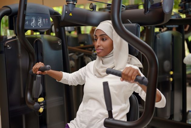 Image result for muslim woman fitness