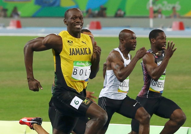 Usain Bolt Photo Shows Him Smiling As He Runs 100m Under 10 Seconds And 