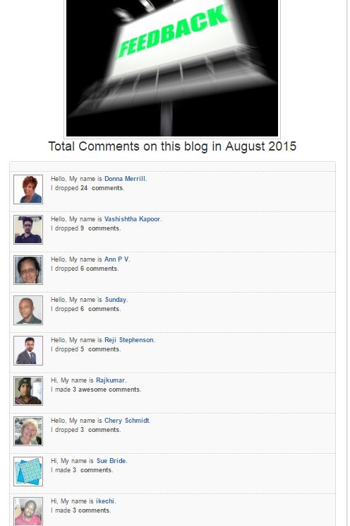 Power Of Blog Comments